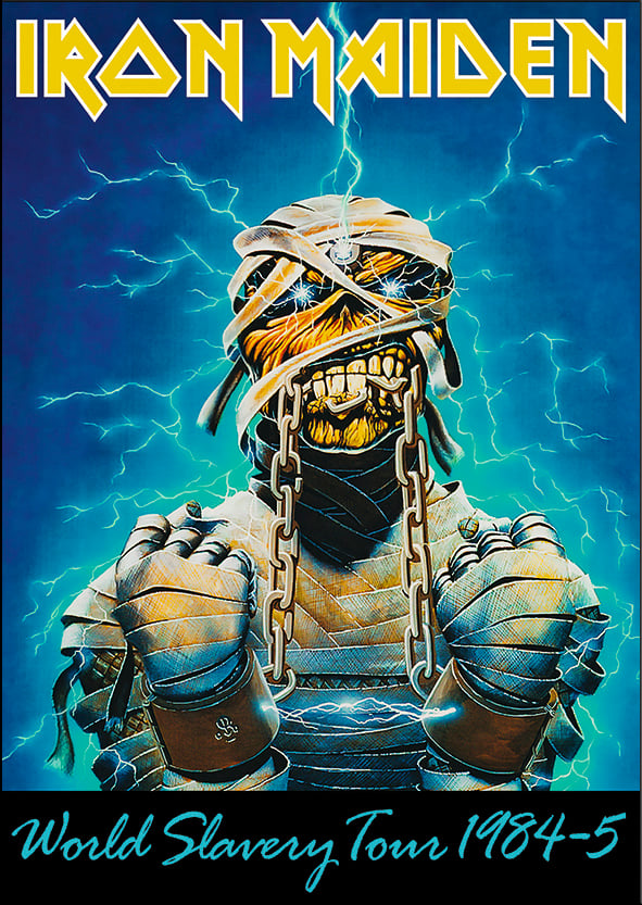 Iron Maiden - World Slavery Tour | retro.posters